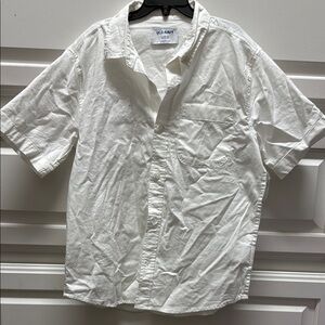 Old Navy Boys White Shirt
